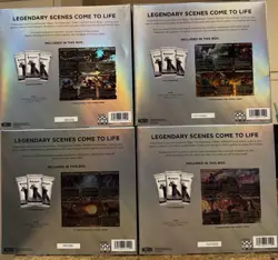 Final Fantasy Holiday Scene Box Complete Set Of 4 (1 of each) Sealed - Image 2