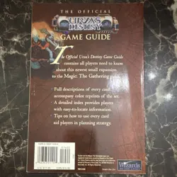 Magic The Gathering Urza’s Destiny Official Game Guide 1999 Wizards of the Coast - Image 2