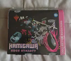 Magic The Gathering Kamigawa: Neon Dynasty Collector Booster Box - 12 Packs - Image 1
