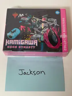 Magic the Gathering Kamigawa Neon Dynasty Collector Booster Box, New & Sealed - Image 1