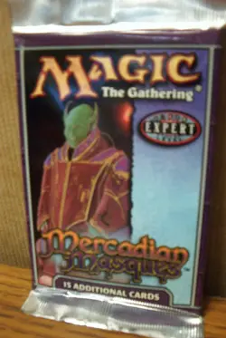Magic the Gathering CCG Mercadian Masques 1 Booster Pk WOC06570 Not Returnable - Image 1
