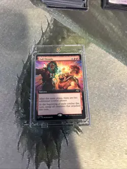 MTG Full Throttle (Extended Art) - Aetherdrift (DFT) #393 Magic the Gathering - Image 2