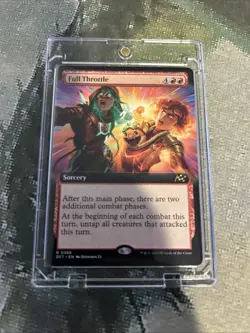 MTG Full Throttle (Extended Art) - Aetherdrift (DFT) #393 Magic the Gathering - Image 3