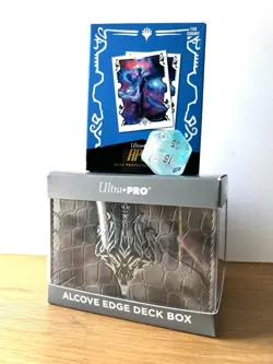 Ugin Tarkir Dragonstorm Bundle Deck Box Sleeves Dice Magic The Gathering - Image 1