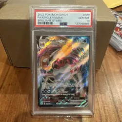 2022 Pokemon Brilliant Stars Kingler VMAX 029/172 Full Art PSA 10 GEM MINT - Image 1