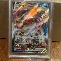 2022 Pokemon Brilliant Stars Kingler VMAX 029/172 Full Art PSA 10 GEM MINT - Image 3