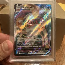 2022 Pokemon Brilliant Stars Kingler VMAX 029/172 Full Art PSA 10 GEM MINT - Image 4