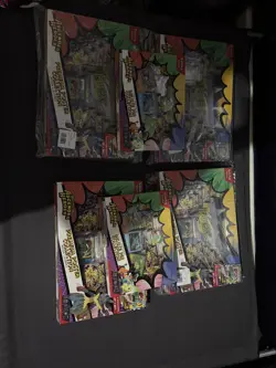 Pokemon AH Premium Poster Collection Mega Lucario EX x4 and pin collection x2 - Image 3