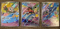 Pokemon First Partner Illustration Collection - Alolan Starter Set - Pokemon TCG - Image 1
