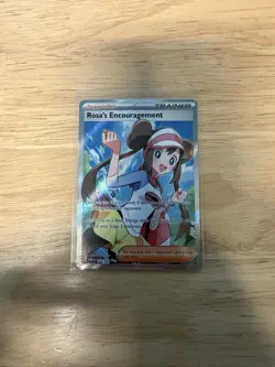 English Pokemon Perfect Order Rosa’s Encouragement Full Art (114/088). - Image 1