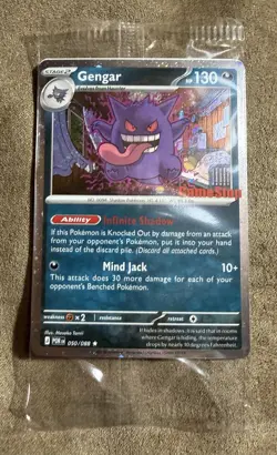 Pokemon Gengar GameStop & First Partner & Poster Promo Lot 18 Gengar In Foil - Image 2