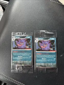 Pokemon Gengar GameStop Promo Stamped Card English 050/088 SEALED X2 - Image 1