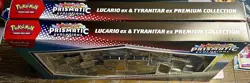 2 Sealed Boxes of Pokemon Prismatic Lucario/Tyranitar EX Premium Collection Box - Image 2