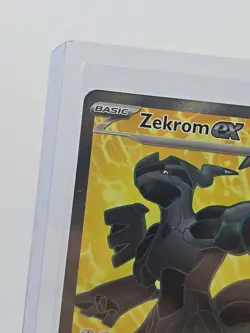Pokemon Zekrom ex Black Bolt Full Art Ultra Rare 158/086 NM - Image 2