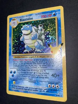 Blastoise 2/102 Near Mint Celebrations Holo Pokemon - Image 3
