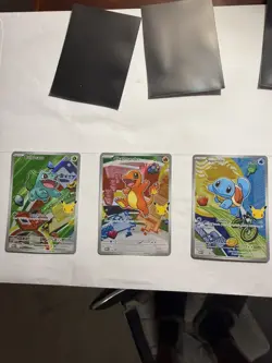 Generation 1 First partners Pokemon English squirtle,bulbasur, and charmander - Image 3