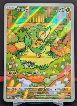 Pokemon Snivy #087/086 English Black Bolt Illustration Rare - Image 1