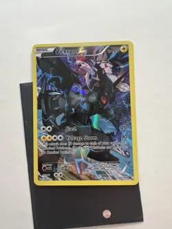 Pokemon Zekrom XY76 Black Star Promo Full Art Holo Rare - Image 1