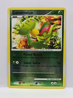 Carnivine 68/127 Reverse Holo Pokemon TCG LP - Image 1