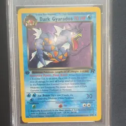 Pokemon TCG Dark Gyarados 1st Edition Holo PSA 9 Team Rocket 8/82 English - Image 3