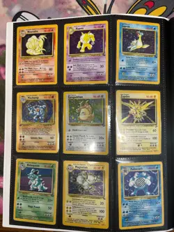 Vintage Pokemon Binder Collection- 18 WOTC Holos - Image 2