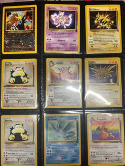Vintage Pokemon Binder Collection- 18 WOTC Holos - Image 3