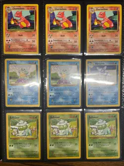 Vintage Pokemon Binder Collection- 18 WOTC Holos - Image 5