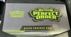 Pokemon TCG Mega Evolution 3 “Perfect Order ETB” Elite Trainer Box New Sealed 🔥 - Image 2