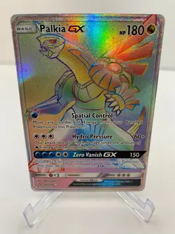 Palkia GX 165/156 HYPER SECRET RARE Pokemon SM Ultra Prism - Image 1