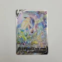 Pokemon TCG Galarian Rapidash V Chilling Reign Alternate Art 168/198 - NM/Mint - Image 2