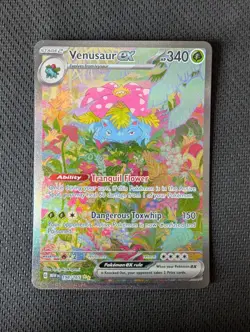 Venusaur Ex 198/165 - S&V 151 Special Illustration Rare - Pokemon Tcg- NM - Image 3