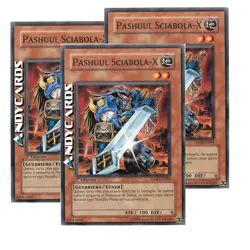 3x PASHUUL SCIABOLA-X (X-Saber Pashuul) • Comune • TSHD IT094 • YUGIOH ANDYCARDS - Image 1