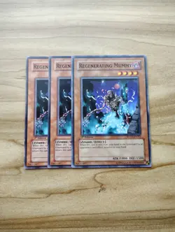 Yu-Gi-Oh! - Regenerating Mummy 3X - Complete Playset - Image 1