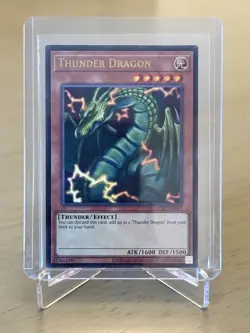 Yu-Gi-Oh! Thunder Dragon LCKC-EN067 Ultra Rare Unlimited NM Legendary Collection - Image 5