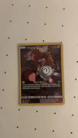 Pokemon TCG Magnemite Holo Secret Rare Card Sun & Moon Cosmic Eclipse 242/236 - Image 1