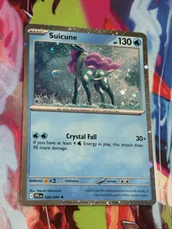 Pokemon Phantasmal Flames - #26/94 Suicune Cosmos Holo - Image 1