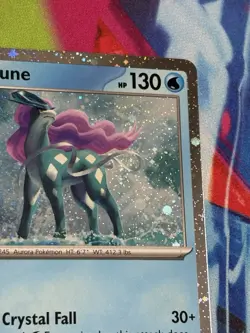 Pokemon Phantasmal Flames - #26/94 Suicune Cosmos Holo - Image 3