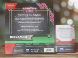 Pokemon-Obsidian Flames Booster Bundle SEALED 6 Pack & Shrouded Fable Kingambit - Image 2