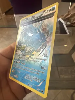 Pokemon TCG XY Ancient Origins Gyarados Holo XY60 BlackStar Prerelease Promo - Image 2