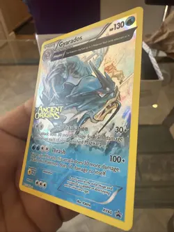 Pokemon TCG XY Ancient Origins Gyarados Holo XY60 BlackStar Prerelease Promo - Image 4