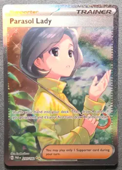Pokemon English - Paradox Rift - Parasol Lady 255/182 - SIR NM - Image 1