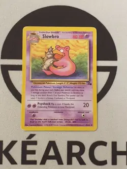 Pokemon Karte Lahmus 43/62 Fossil Set Pokemon Original TCG 1999 Vintage - Image 1