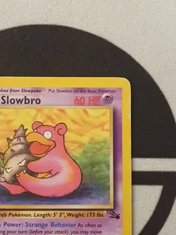 Pokemon Karte Lahmus 43/62 Fossil Set Pokemon Original TCG 1999 Vintage - Image 4