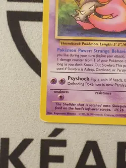 Pokemon Karte Lahmus 43/62 Fossil Set Pokemon Original TCG 1999 Vintage - Image 5