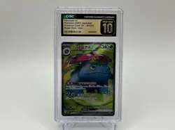 Venusaur ex - Super Rare - CGC PRISTINE 10 - #184 - Japanese SV2a - Pokemon TCG - Image 1