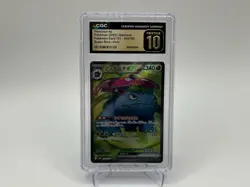 Venusaur ex - Super Rare - CGC PRISTINE 10 - #184 - Japanese SV2a - Pokemon TCG - Image 4