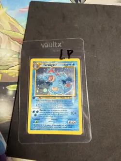 Pokemon Feraligatr 5/111 1st Edition Neo Genesis Holo Light Play LP - Image 1