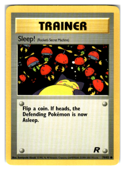 2000 Pokemon Team Rocket Sleep! (Rocket's Secret Machine) 79/82 - Image 1