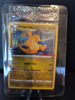 Pokemon Dragonite GameStop Sealed Pre-Launch Promo Holo Silver Tempest 131/195 - Image 3