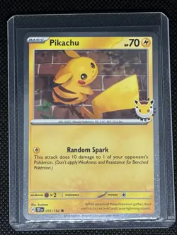⚡Pokemon TCG Pikachu Pokemon Day Promo 🐱051/162 - Image 3